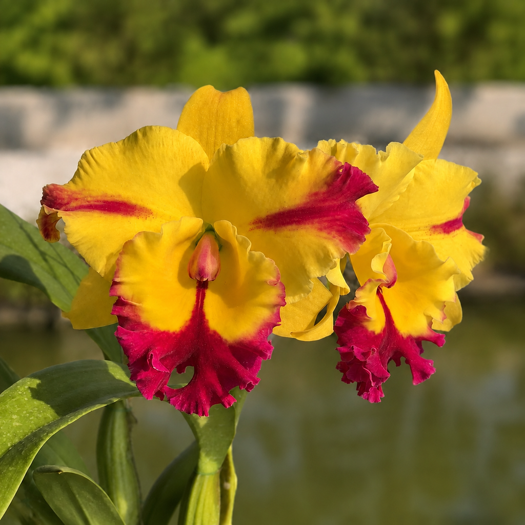 Rhyncholaeliocattleya (Rlc.) Star of Thailand 'Mind Stone'
